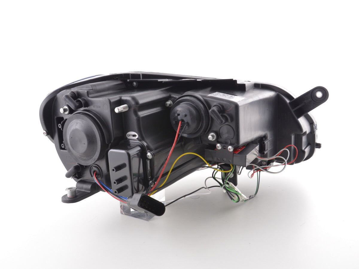 Scheinwerfer Set Daylight LED TFL-Optik VW Passat B7 3C 10- schwarz Scheinwerfer Set Daylight LED TFL-Optik VW Passat B7 3C 10- schwarz